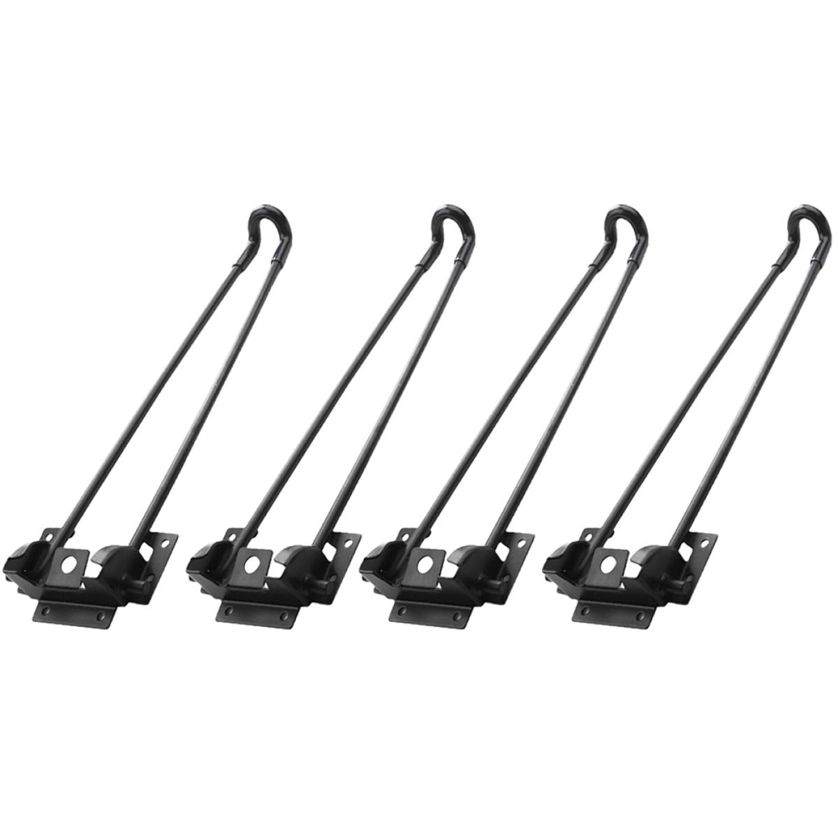 Alipis Klappbare Haarnadel Tischbeine 250mm aus Robustem Eisen Faltbare Schreibtisch und Couchtischbeine mit Glatter Oberfläche Platzsparend und Rostfrei