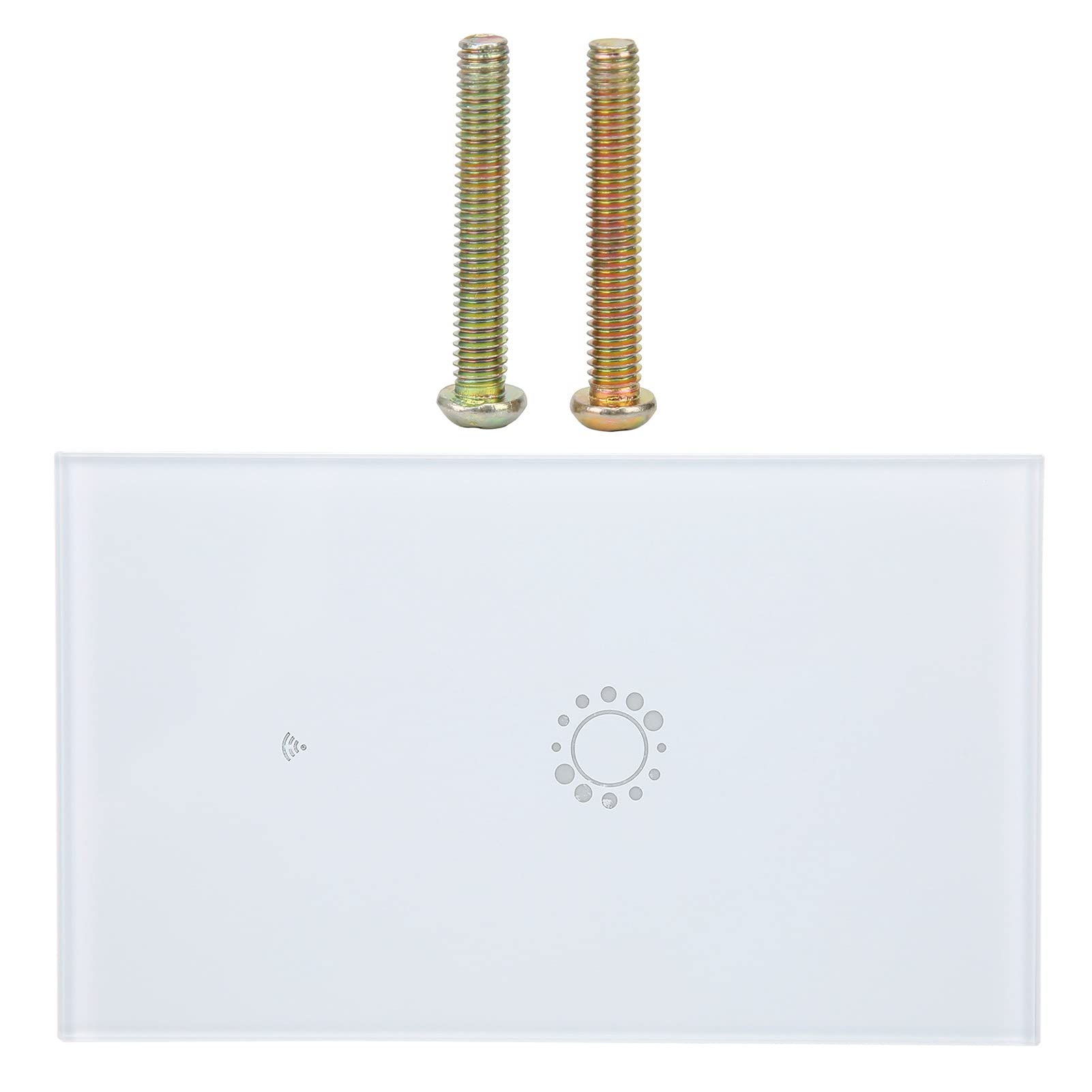 Interruttore Smart Touch, Telecomando WIFI per Home IFTTT Roqi, con Materiale ABS, Corrente Nominale 10 A, 95-240 V CA, Bianco per Casa Ufficio Negozio Ristorante