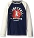 The Children's Place Big Boys' Long Sleeve Raglan Graphic Top, Tidal, Large/10/12
