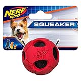Nerf Dog Bash Rubber Wrapped Tennis Ball Dog Toy, Lightweight, Durable and Water Resistant, 2...
