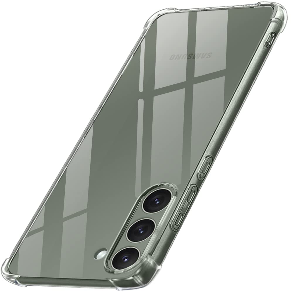 TheGiftKart Ultra-Hybrid Crystal Clear Back Cover Case for Samsung Galaxy S23 5G | 360 Degree Protection | Shockproof Design | Hard Back Cover Case for Samsung Galaxy S23 5G (PC & TPU | Transparent) (B0BSXP9LFX) Amazon Price History, Amazon Price Tracker
