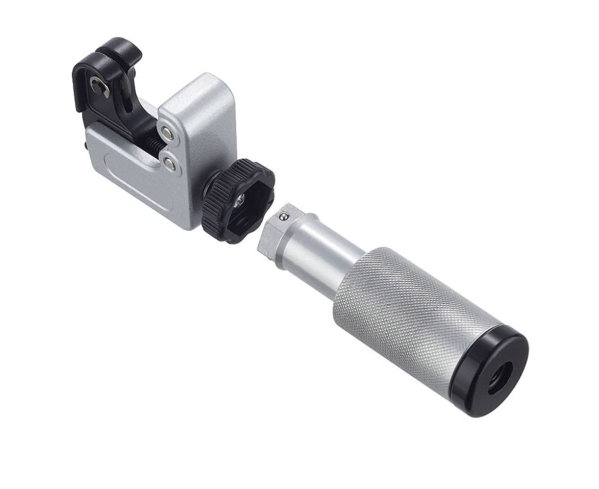 HVAC Premium Coupe-tube réglable robuste pour couper – cuivre, acier, aluminium (6,35 mm – 3,25 cm)