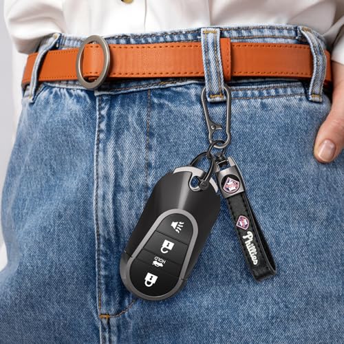 Image of Car Keychain Keyring for S.F Giant Baseball Fans,San Fransisco Giant Accessories Women /Men's Keychains for Vehicles,Leather Key Ring Lanyard Car Key Fob Holder,Key Fob Keyring Replacement