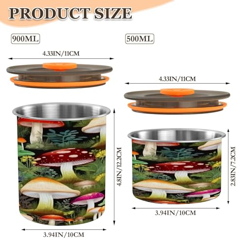 Envase Hermético de Acero Inoxidable 30oz miniatura 2