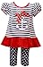 Bonnie Jean Girls Nautical Appliqued Knit Dress and Legging Set
