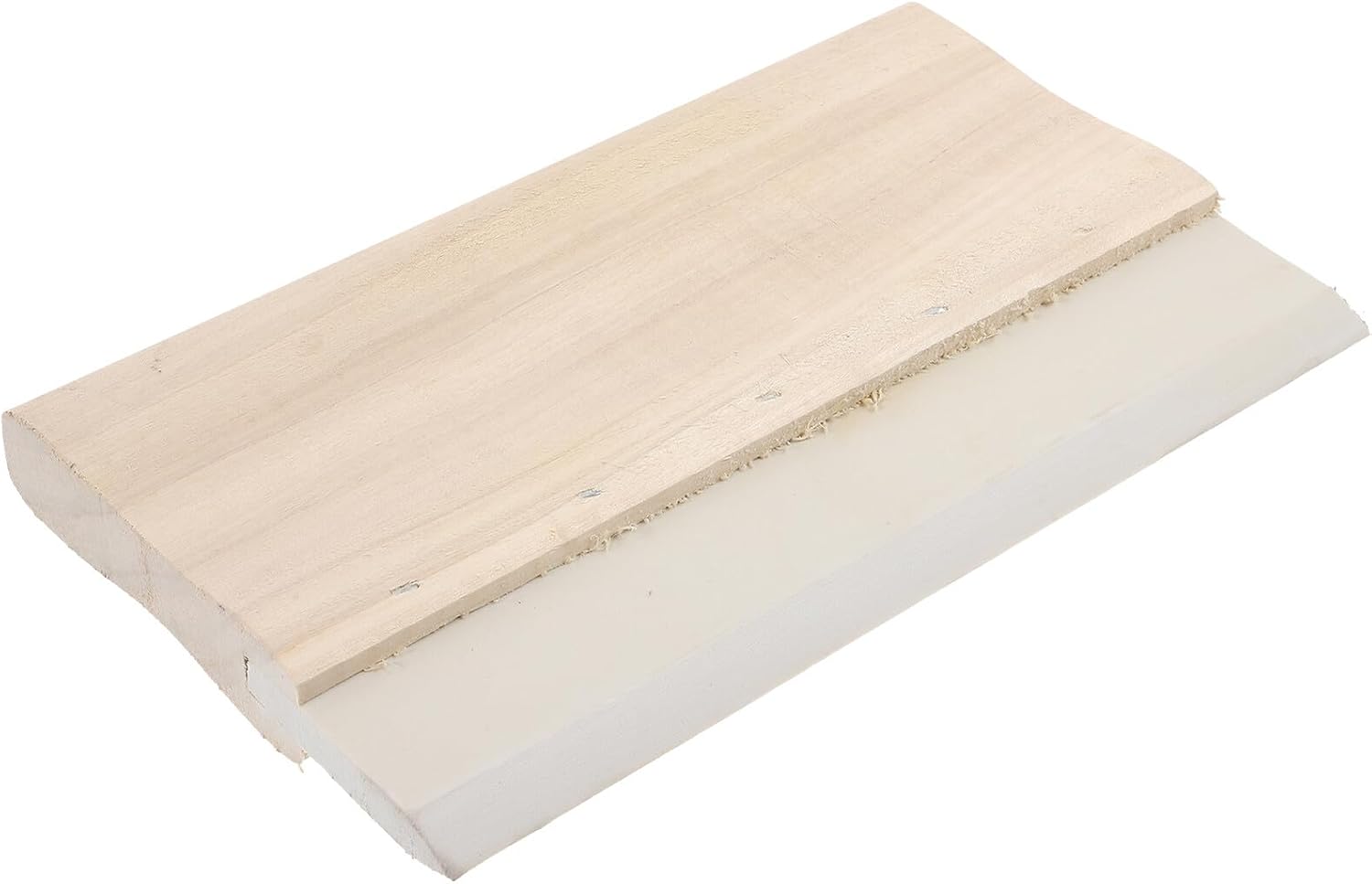 Homoyoyo Wood Handle Rubber Screen Printing Squeegee Scraper 20cm Fabric Ink Scraper for Manual Screen Printing Supplies