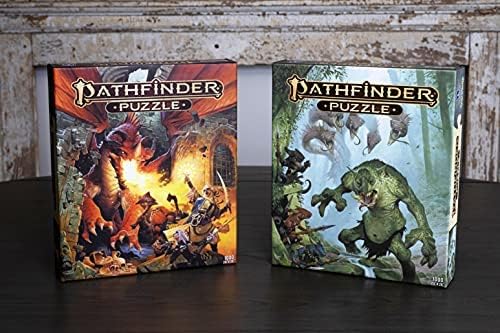 Miniatura 9 de Toy Vault Pathfinder Game Puzzle Bestiary, rompecabezas de 1000 piezas de 20 x 26 pulgadas