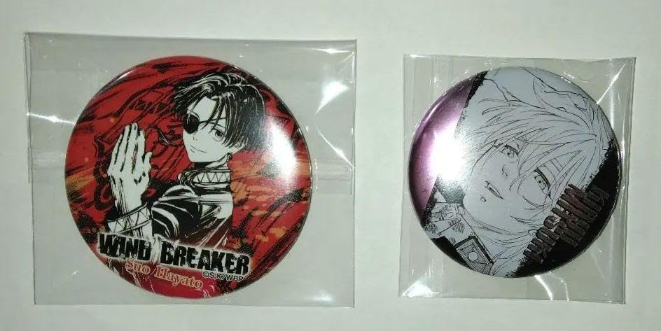 WIND BREAKER 蘇枋隼飛 ジュエリー缶バッジ 3点セット WIND BREAKER_蘇枋 隼飛 ちびキャラ 3WAY缶バッジ | 公式グッズ