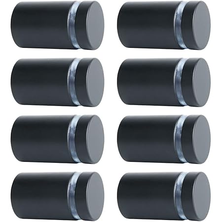 8 Pack Stainless Steel Standoff Screws For Acrylic Signs - 0.74x1.18 Inch Wall Mounts