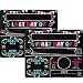 2 Pieces Paper First and Last Day of School Chalkboard Sign Cardboard Back to School Sign for Kids, Back to School Photo Prop Cardboard Double Sided (2 Pieces)