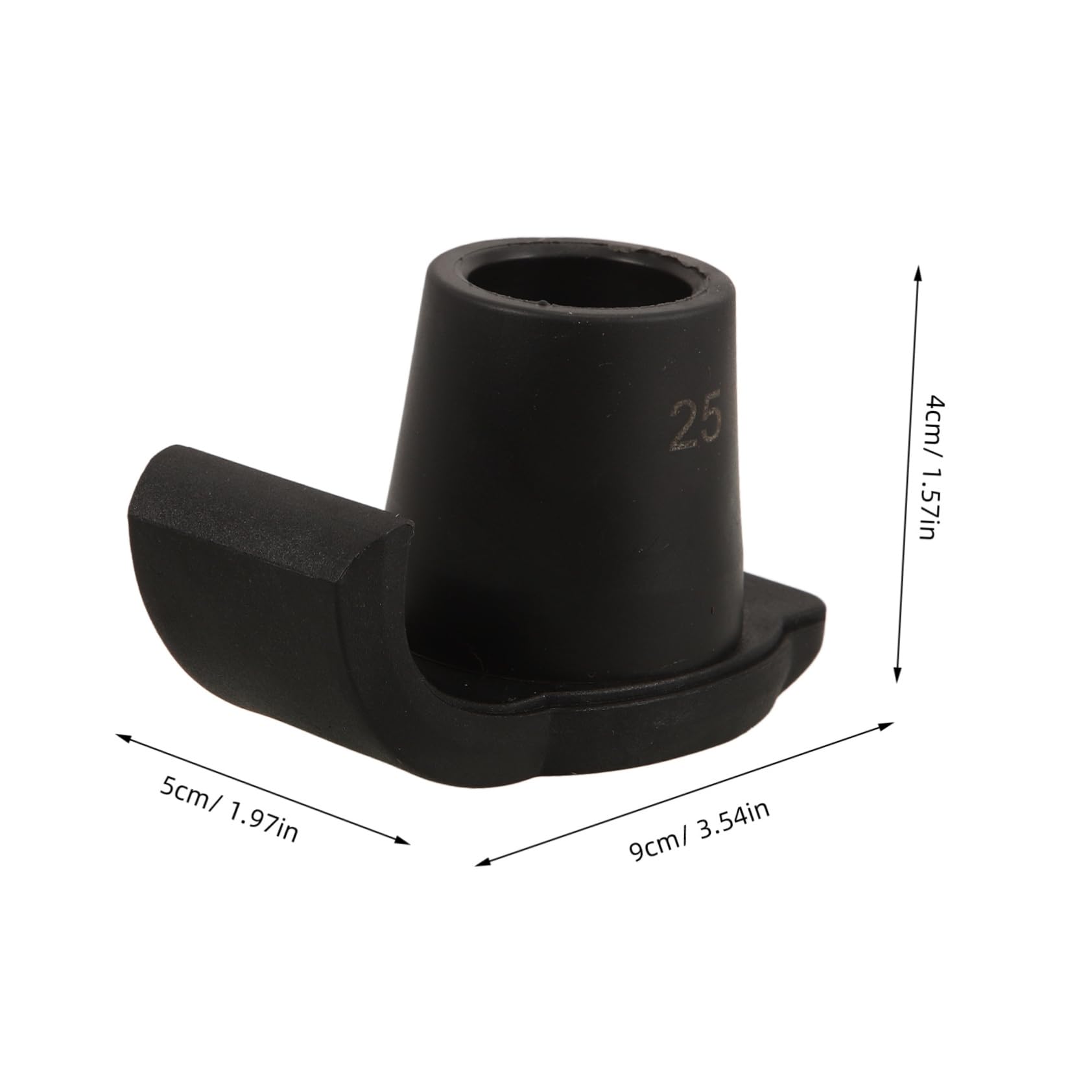 FOMIYES 4pcs Anti-Slip Walker Ski Glides for Walker Legs Ski for Tips Replacement Sliders or Gliders Non-Slip