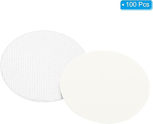 Miniatura 26 de PATIKIL Revestimiento de tapa de papel de aluminio de 0.94 pulgadas, 100 revestimientos de sellado térmico resistentes a inducción de manipulaciones