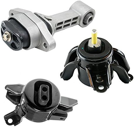 K2286 Engine Motor & Transmission Mount Kit 3pc Compatible with Fits 2013 Hyundai Elantra Coupe 1.8L AUTO | A71047 A71020 A71029