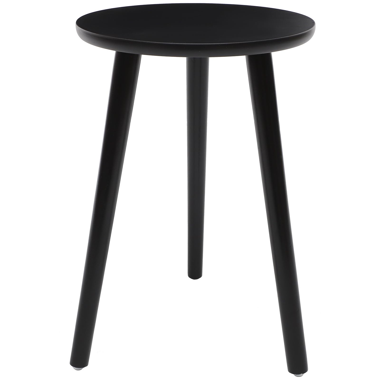 Support pour pot de fleurs bois foncé tabouret plante détachable salon