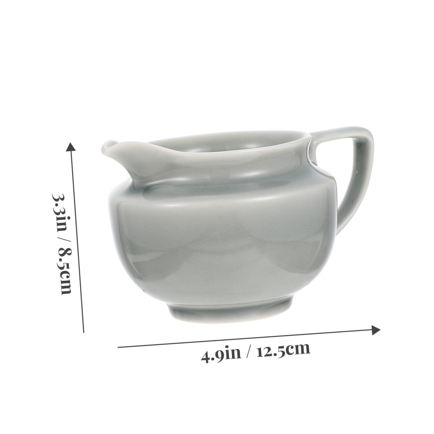 OFFSCH Vintage Ceramic Coffee Milk Cup Cup Latte Pitcher Milk Frother Restaurant Sauce Pot