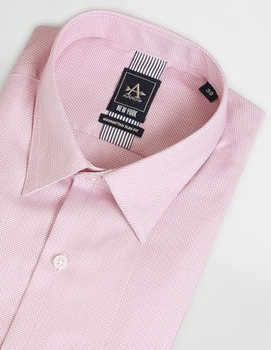 Image of Arrow Men's Striped Cotton Dobby Slim Fit Shirt