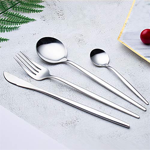 Vaisselle de table anti-rouille or et couverts faciles à nettoyer