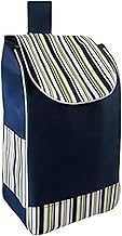 Oxford Cloth Shopping Bag, Foldable Shopping Trolley Bag Replacement Shopping Bag, Waterproof Foldable Shopping Cart Replacement Bag (Blue)