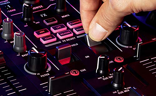 Professional DJ System - Mixtrack Pro FX DJ Controller - Serato DJ Lite Software - Column Speaker Array System, 2400 watts, 15\" Subwoofer
