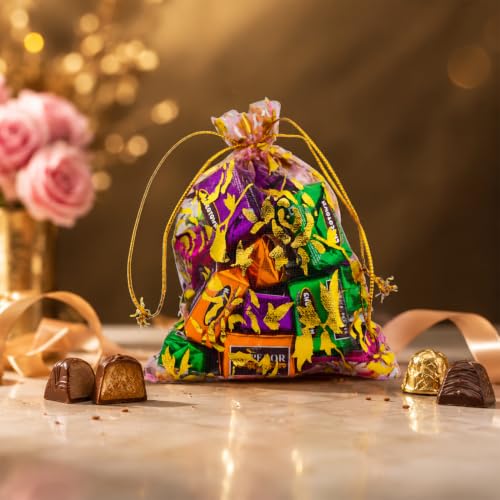 Image of Oblivion Rakhi with Chocolate for Brother - Golden Color OM Design Rakhi with Assorted Chocolate 10 Pcs, Silver Color Pooja Coin, Greeting Card & Tilak Set - Raksha Bandhan Combo Pack (K1 308 PC10)