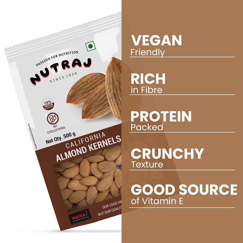 Image of Nutraj Dry Fruits Combo 1.5kg - Almond 500g, Cashew 500g & Long Raisin 500g | Dry Fruits | Badam Giri | Kishmish | Kaju | Pack of 3