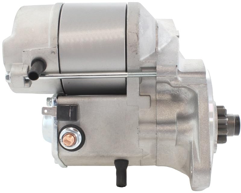 New Premium Grade USA Made! Starter Compatible with Massey Ferguson Ag Tractor MF-1240 MF-1250 MF-1260 Iseki 3-91 Diesel 1992-2002, Challenger MT265 MT275 MT285 MT285H 02 03 04 Replaces 3708282M93