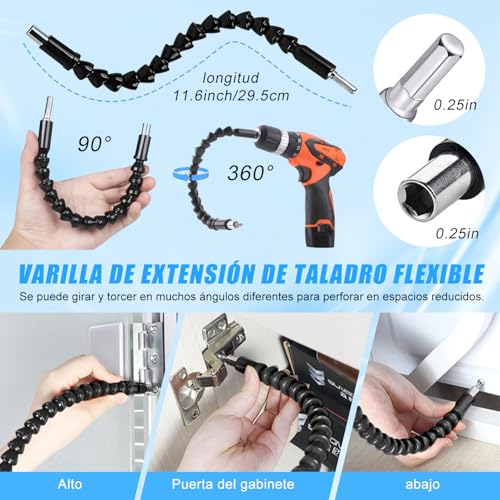 Adaptador de dados para taladro Autozone 8 Imagen adicional