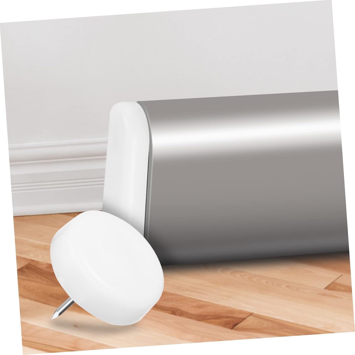 Homoyoyo 1set Plastic Glide Pins Set for Furniture Round Fixed Nails for Chair Legs Scratch Floors from Damage for Uneven Furniture