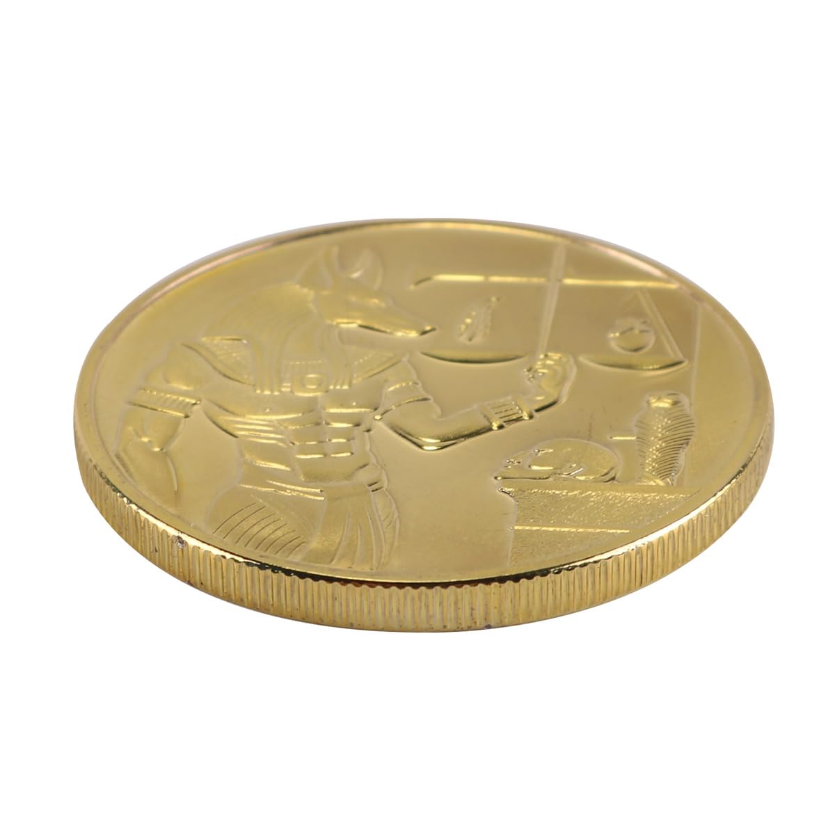 Pièce Commémorative De Collection Ornementale Égyptienne du Protecteur Antique Anubis