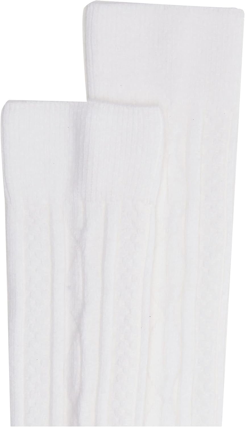 Jefferies Socks Girls 7-16 School Uniform Acrylic Cable Knee High 3 Pair Pack