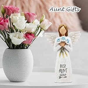 Aunt Gifts Auntie Gift Ideas Aunt Best Aunt Ever Gifts Birthday Gifts for Aunt Gifts for Aunts from Niece Great Aunt Gifts Sculpted Hand Painted Figure