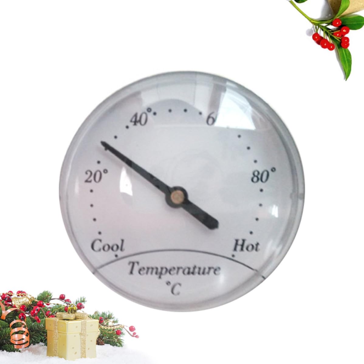 Generic Waterproof Safe to Use Stainless Steel Pointer Thermometer High Precision Temperature Meter with Easy Reading for Water and Oil Tanks in Heating and Cooking Applications