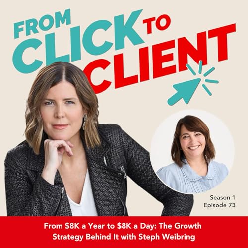 Ep. 73 | From $8K a Year to $8K a Day: The Growth Strategy Behind It with Steph Weibring