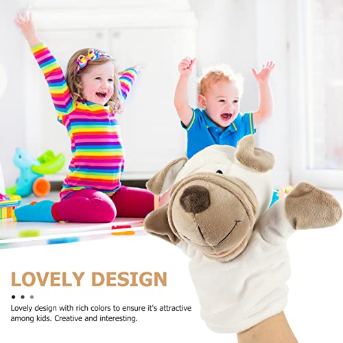 Kisangel 1 Pc Fantoches de Pelúcia Animais Storytime Fantoche Amigos Do Zoológico Fantoches de Mão B