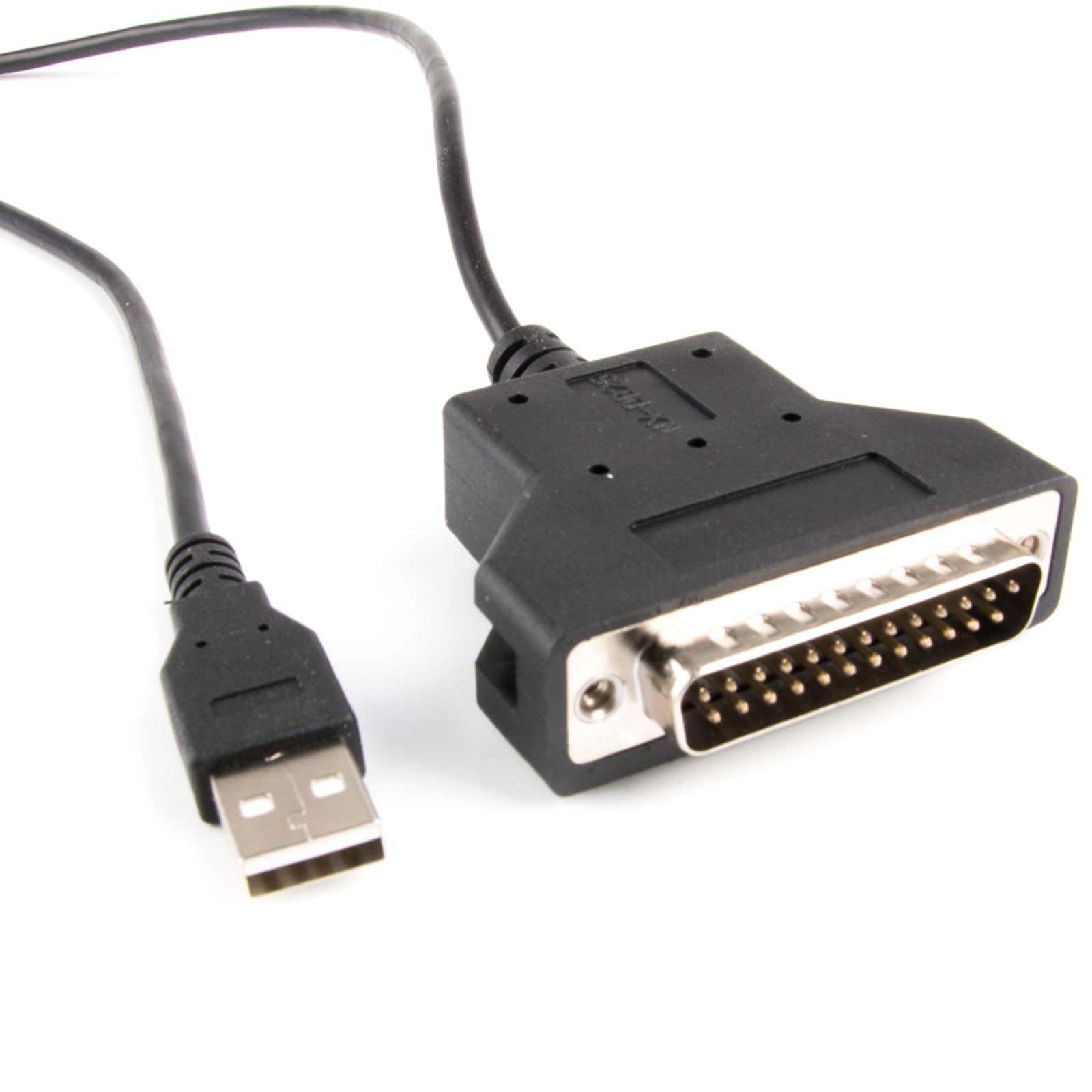 wengjack USB to DB25 25Pin RS232 Connector Cable for Vintaged Printing Devices and Industrial Equipment Fast Speed Transfer