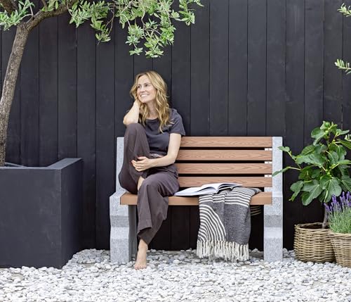 Naturstein trifft auf zeitgemäßes Outdoormaterial