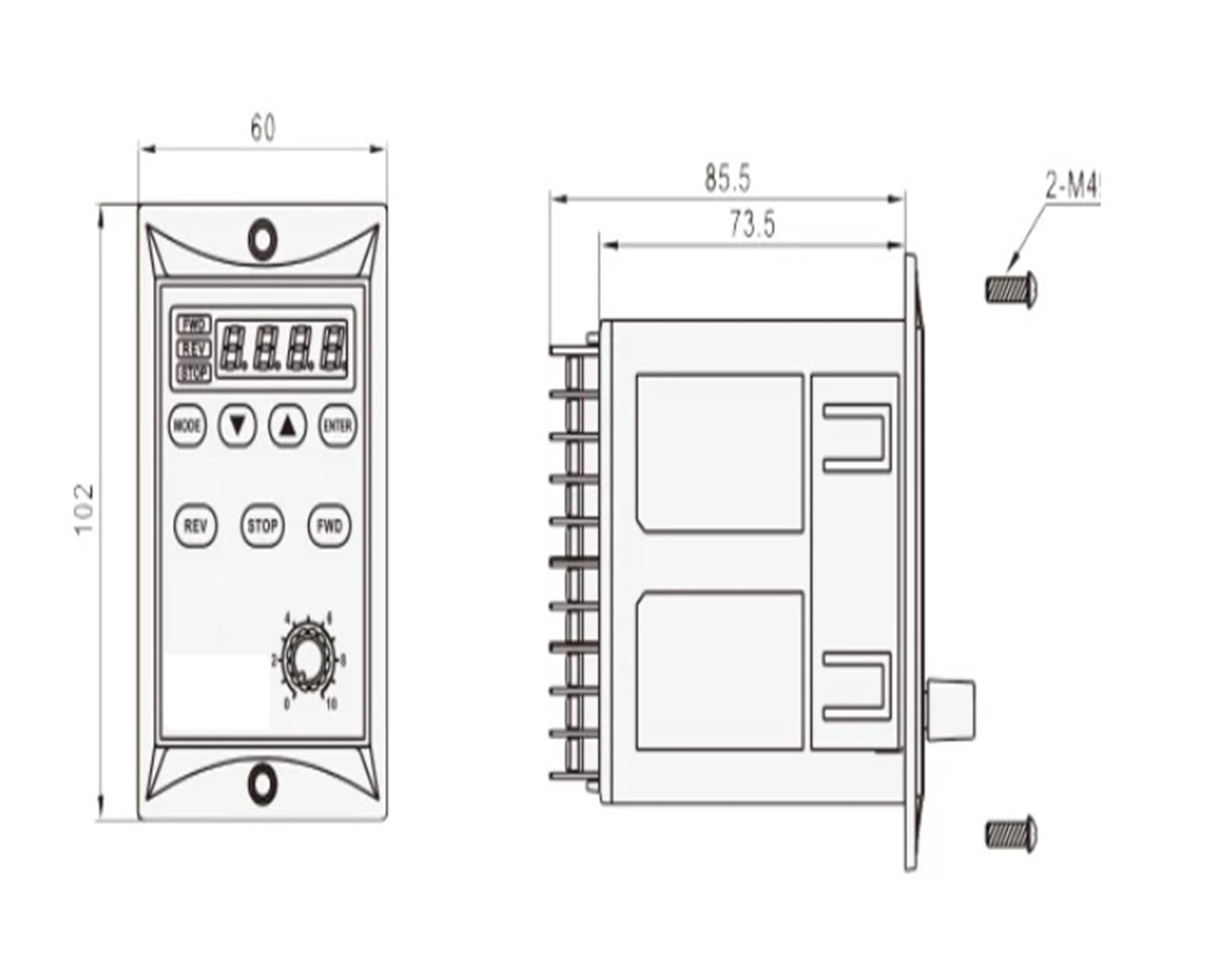 Motor de torsión de bobinado 10W CA 220V con controlador, torsión de parada(135r/min)