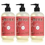 Mrs. Meyer´s Clean Day Hand Soap, Rhubarb, 12.5 fl oz, 3 ct
