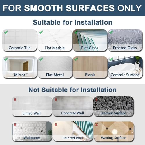 SAYAYO Handtuchhalter Ohne Bohren Handtuchhalter Schwarz Matt Handtuchstange Selbstklebend Zweiarmig Wandmontage 30CM für Badezimmer und Küche