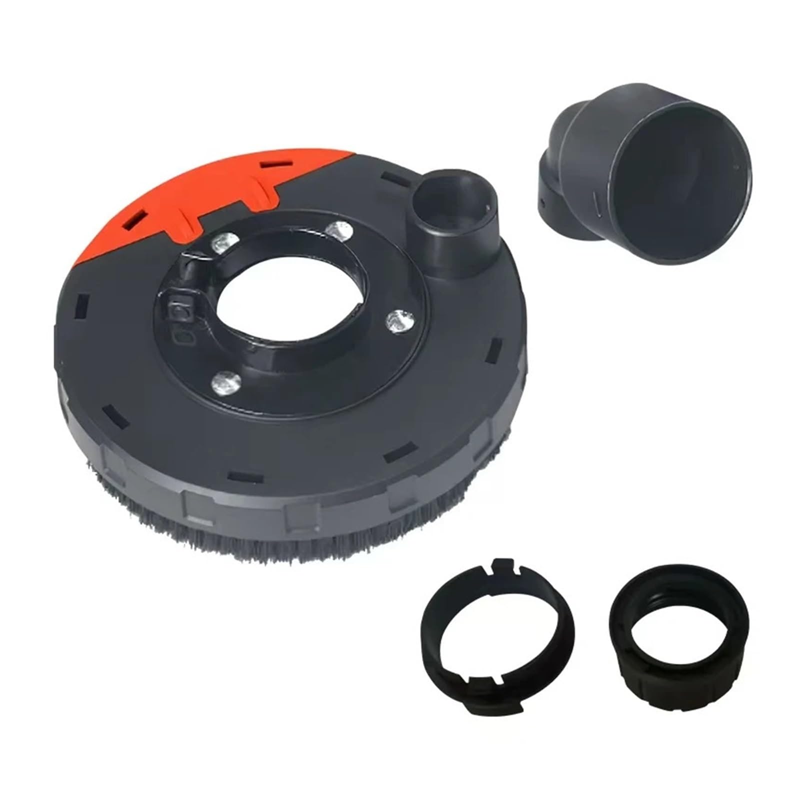 Zklgs Type100 Grinder Dust Shroud, Angle Grinding Dust, Cover Dust Guard, Stone Grinding Concrete Grinding Wall Polishing Dust Cover Dust Hood(Type100)