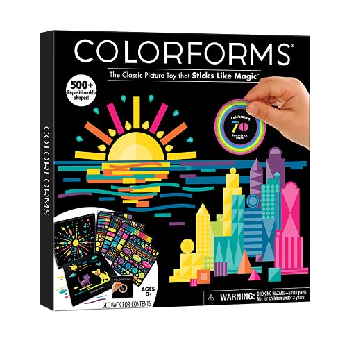 Colorforms Stickers for Kids 70th Anniversary Box Set - Stickers for Adults Arts and Crafts Scrapbook Stickers Kids Crafts 500+ Kids Stickers Stickers for Boys and Girls Ages 3+