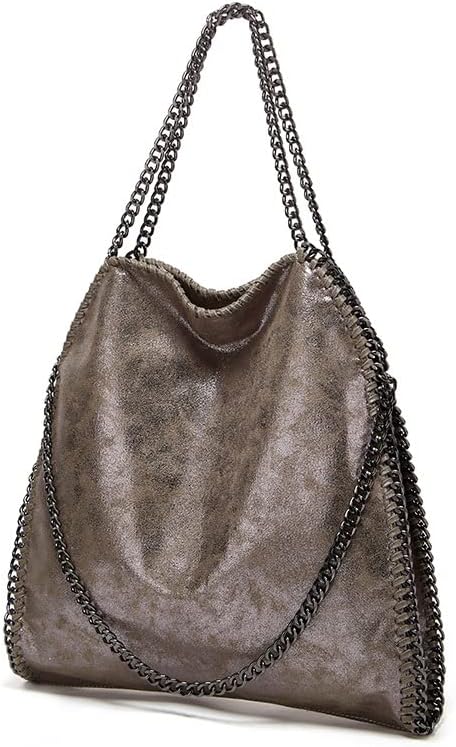 Ladies Handbag Women Faux Leather Crossbody Shoulder Bag Fashion Chain Bag Large Hobo Bags for Women - Image 3