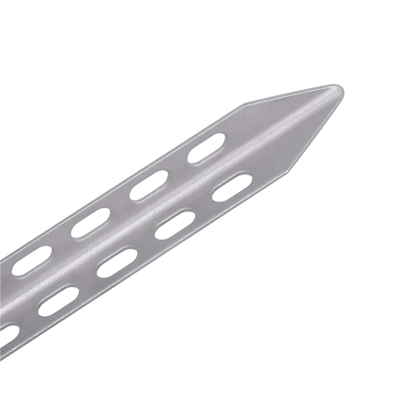 12 stücke Titan Zelt Heringe Ultraleicht Nagel Outdoor Camping V-Form Stakes Tragbare für Zelte