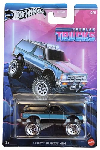 Hot Wheels Chevy Blazer 4x4, Tubular Trucks 2/5 miniatura 1