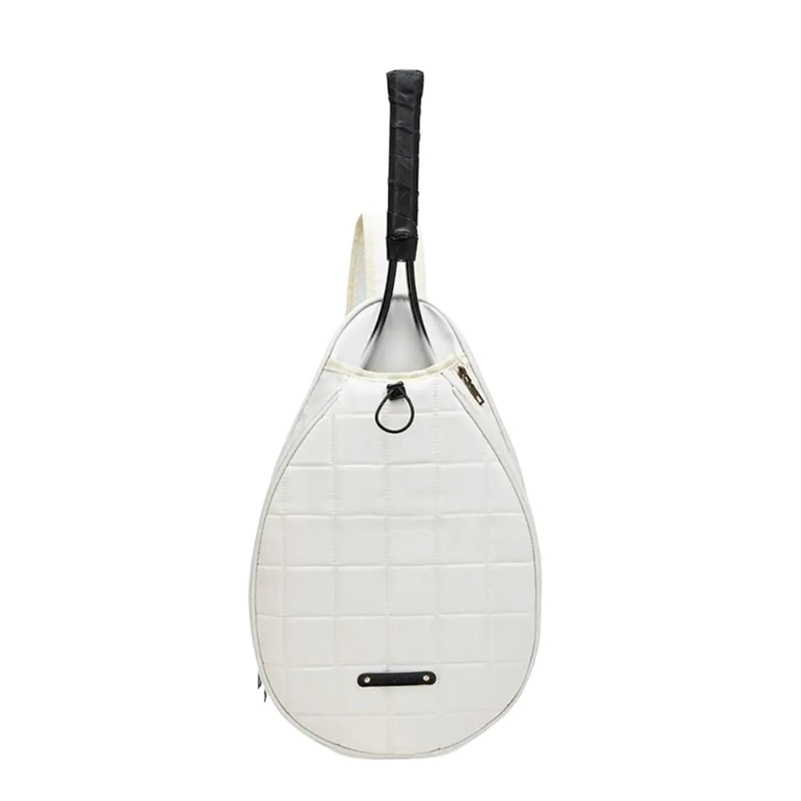 Tennistasche Eine Schulter-Tennistasche, Tenniszubehör, große Kapazität, Tennistasche, Tennisschlägertasche(White)