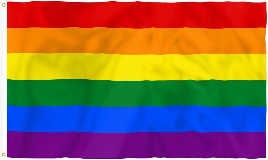 Toland Home Garden 170105 Rainbow Pride, 3' x 5', House Flag