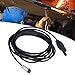 LiebeWH Premium Torch Micro Switch Trigger with Wire Line Aviation Plug Fitting for TIG 4.3Meter 14.11ft Length - Superior Quality ABS Material - Perfect Welding Accessory for TIG and