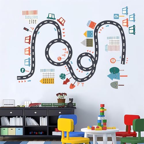 Vinilo decorativo sacinora coches para pared miniatura 5