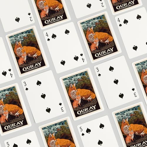 Baraja Póker Ouray Colorado 52 cartas para adultos miniatura 4