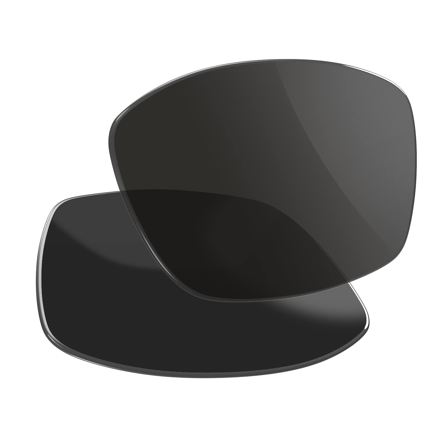 Vaep Lentes de repuesto polarizadas para gafas de sol eléctricas de la columna vertebral, Negro azabache,